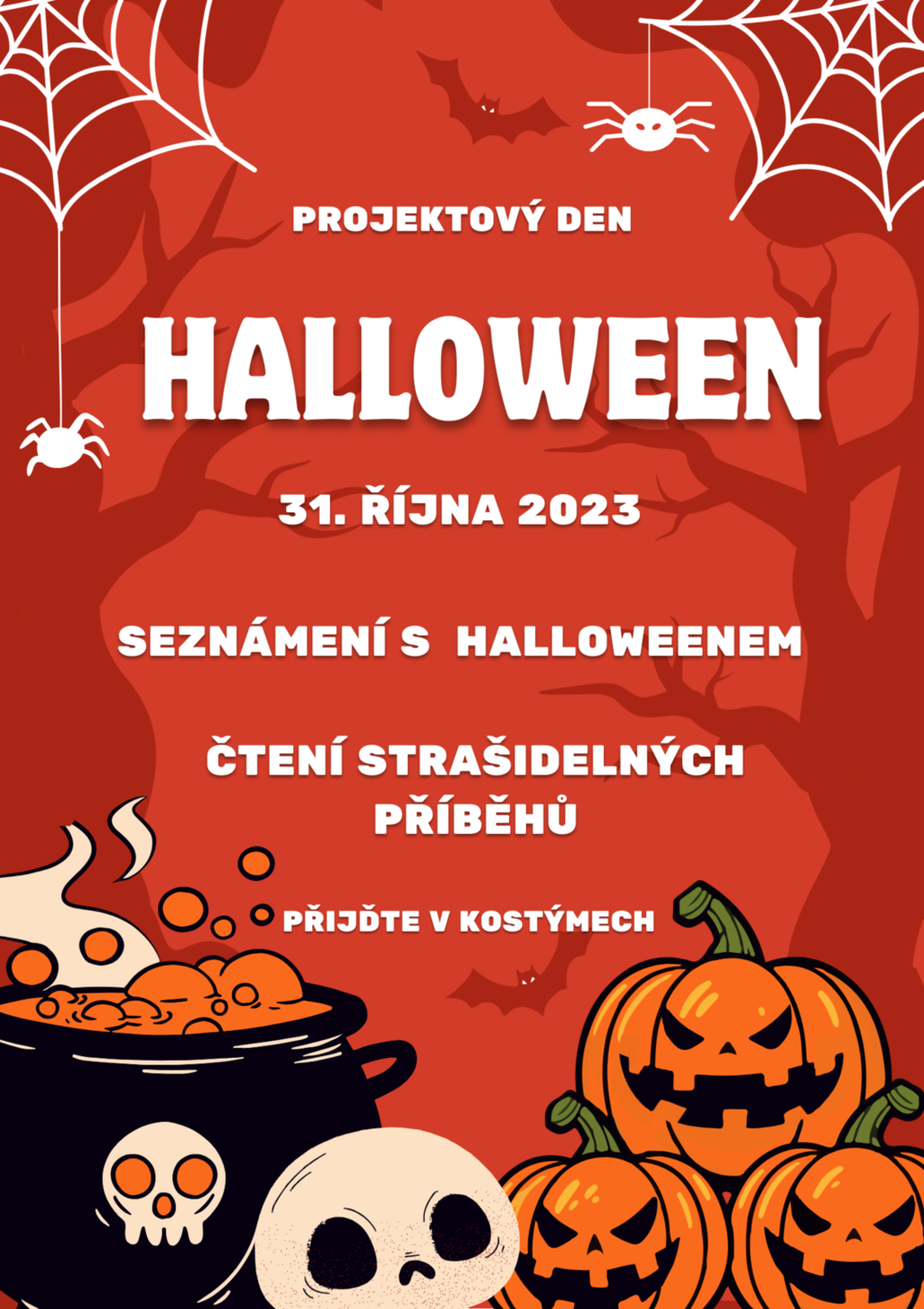 Red Orange Modern Halloween Party Poster.png